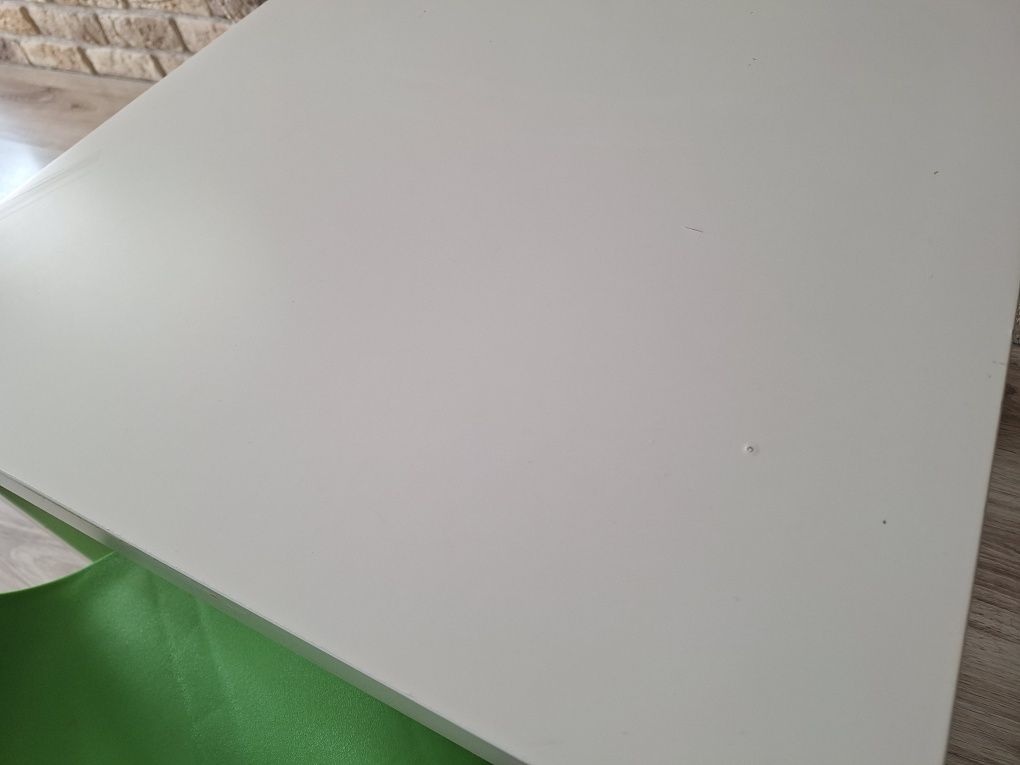 Stolik Ikea Lack kwadratowy 55 x 55 x 45cm biały + krzesełko