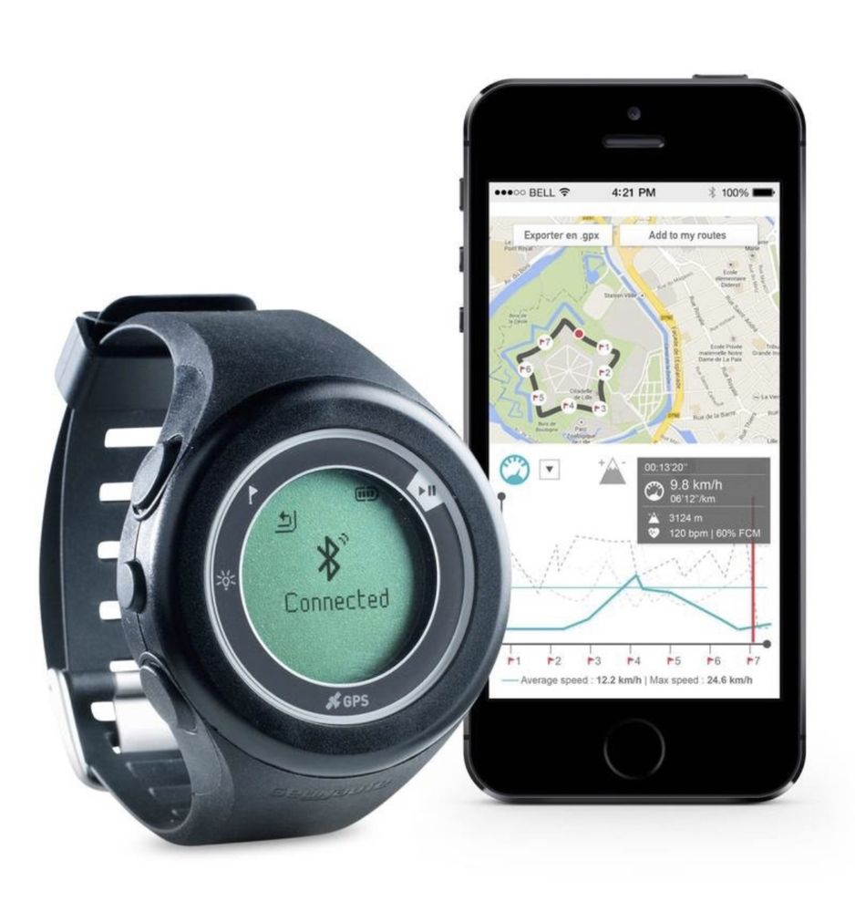 Zegarek Pulsometr On Move 200 GPS Nowy Cyfrowy Do Biegania