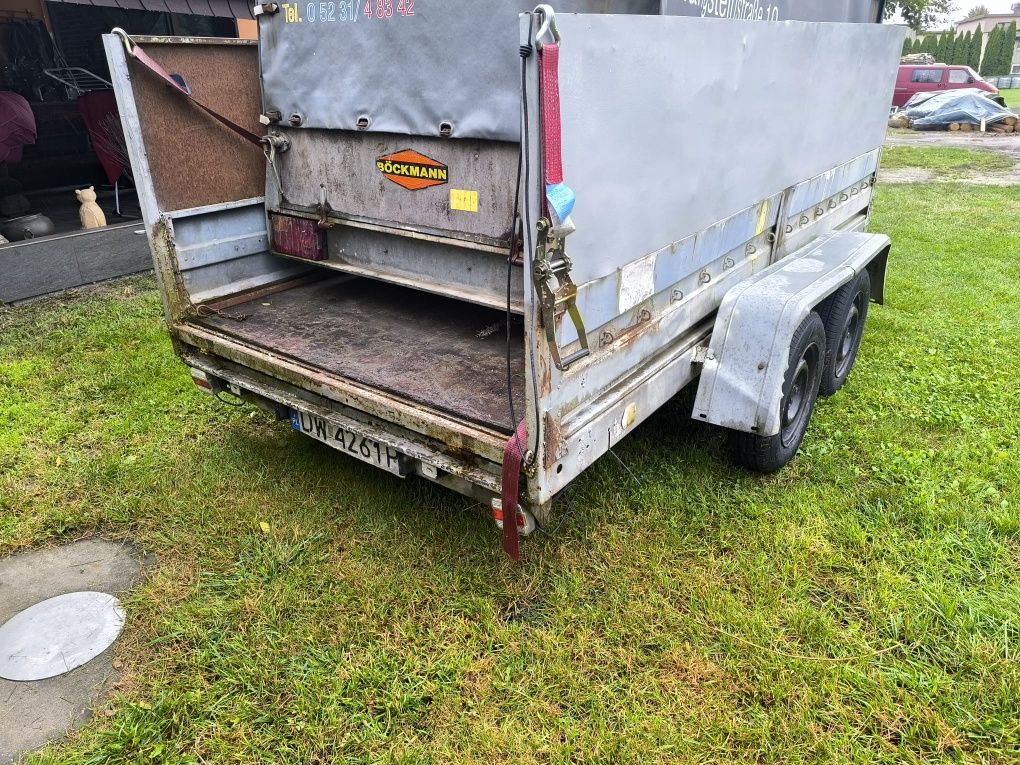 Przyczepka Niewiadów 1400kg nowe opony opłacona 1.5x3.0m