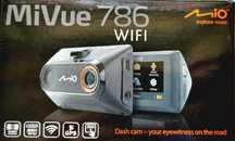 Wideorejestrator do samochodu Mio MiVue 786 + karta 32GB+ box