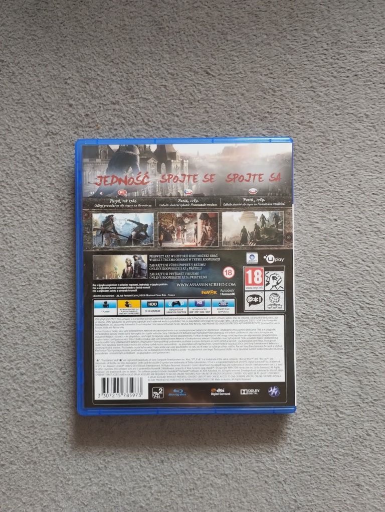Gra Assassin's Creed Unity PS4 PL