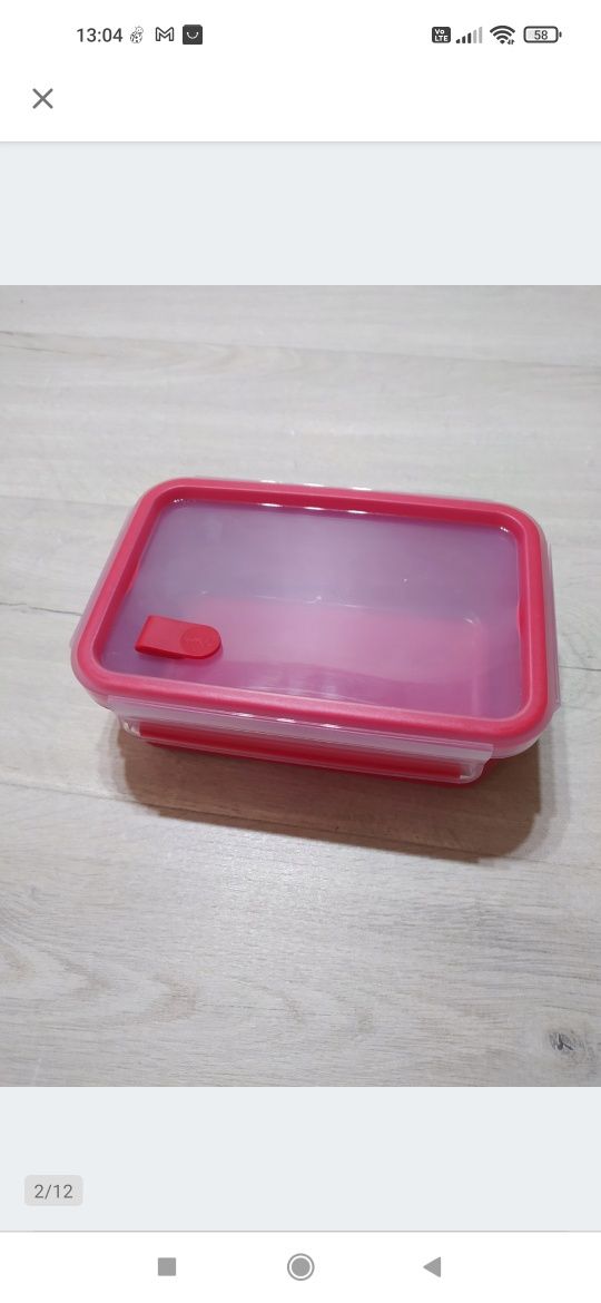 Emsa Clip & Micro Pudełko z pokrywką Lunchbox 1l

Używany.

Na powierz
