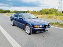 BMW Seria 7 BMW E38 728i, Kontursitze, LPG, Stan BDB, Automat, Biarritz-blau