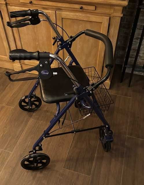 Timago CHODZIK BALKONIK Podpórka z hamulcami i siedziskiem