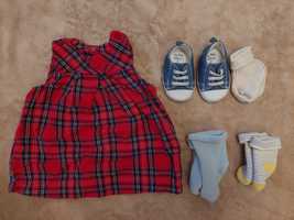 Набір одягу для дівчинки 68 см 3-6 місяців