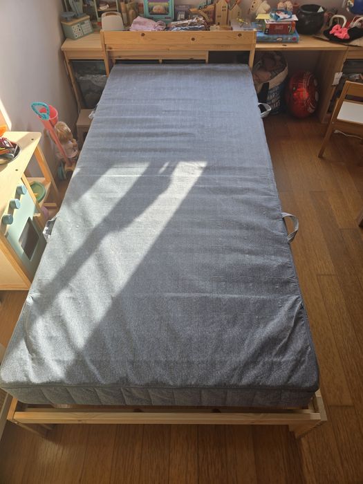 Cama Neiden + Colchao Vadso Ikea