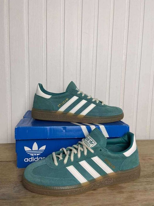 Używane buty damskie adidas handball spezial zielone org 39 1/3