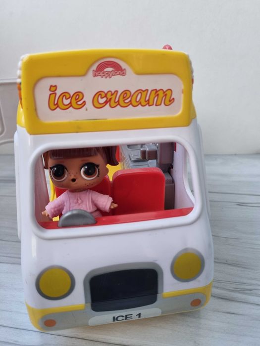 Машинка формата кукол Лол Развозчик мороженого