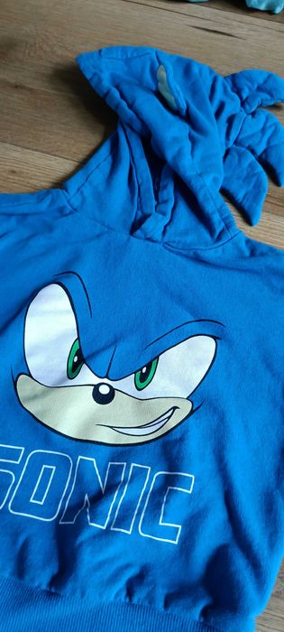104 bluza Sonic niebieska