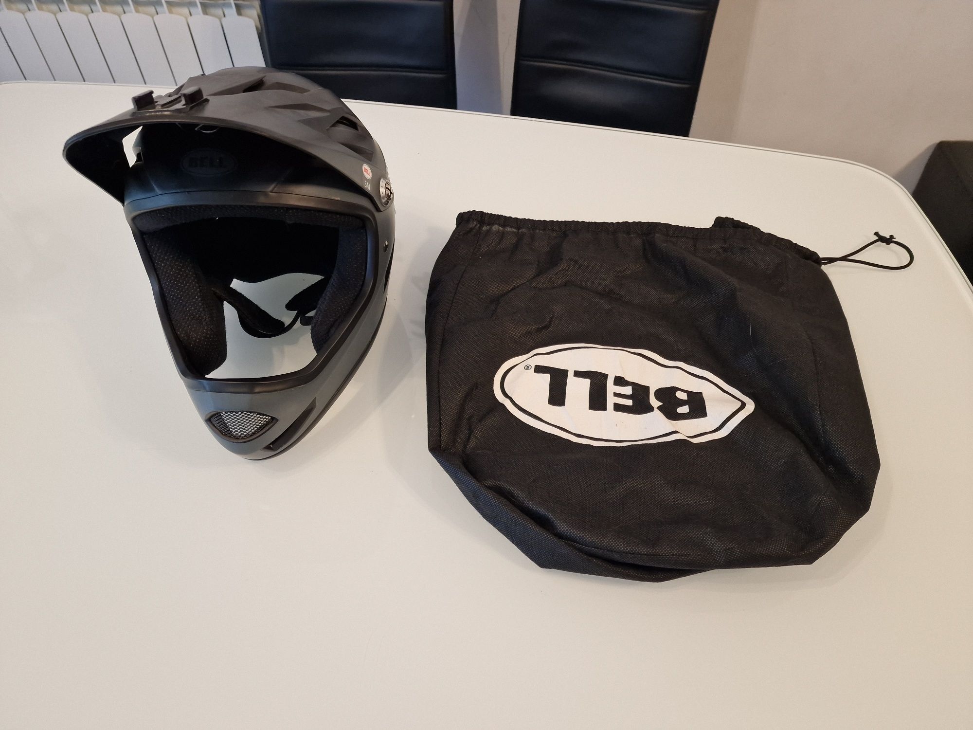 FULL FACE Bell Sanction SM 52-54 cm autograf Dawida Godźka