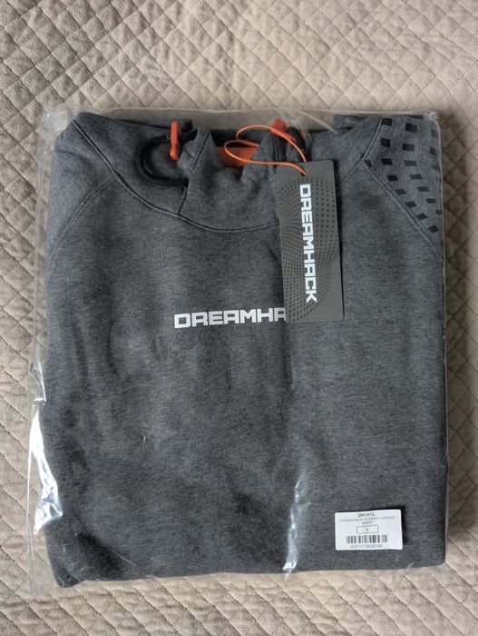 Bluza ESL DreamHack Classic Pullover Hoodie Grey Warp rozm. L