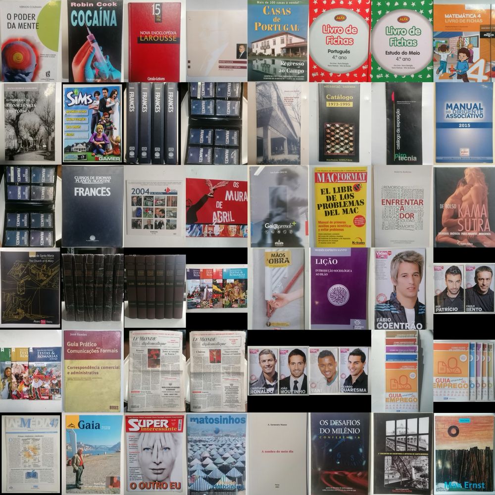 Livros de diversos Autores (Consulte valor) Disponivel - 1000 unid