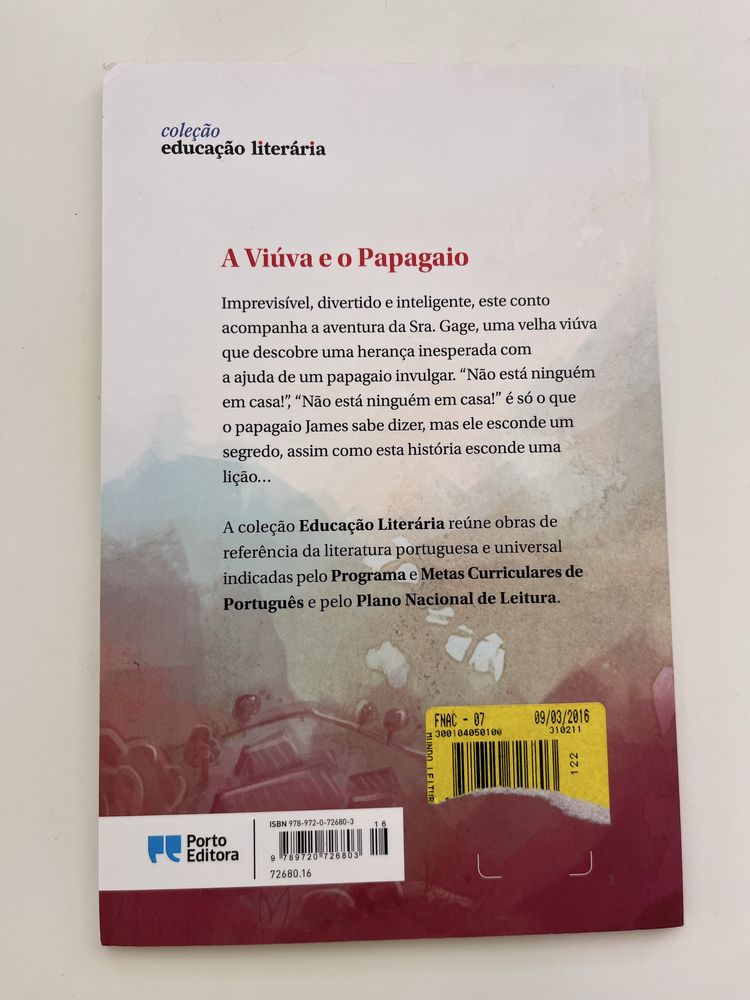 A Viúva e o Papagaio de Virginia Woolf