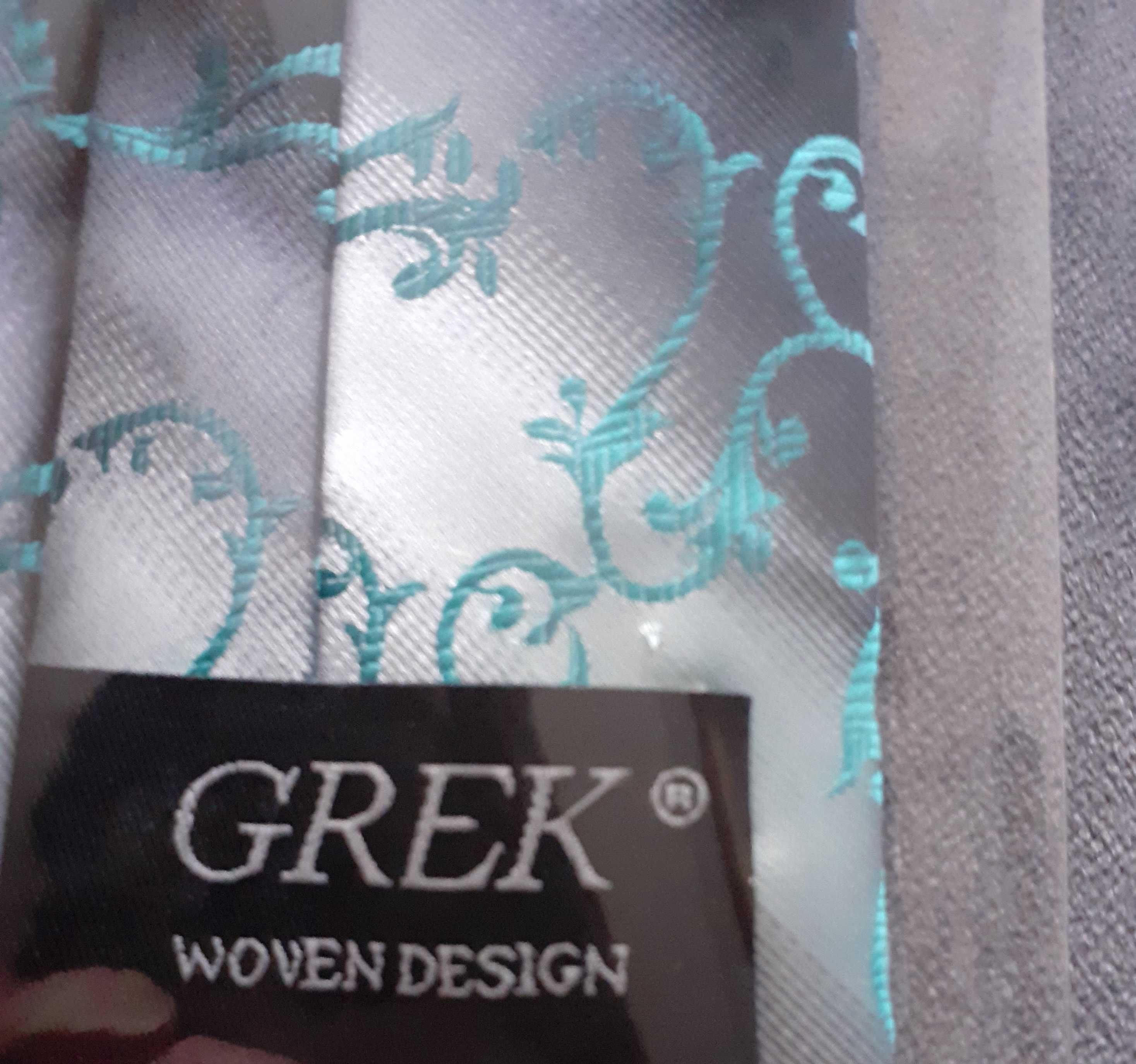 Krawat męski Grek nowy