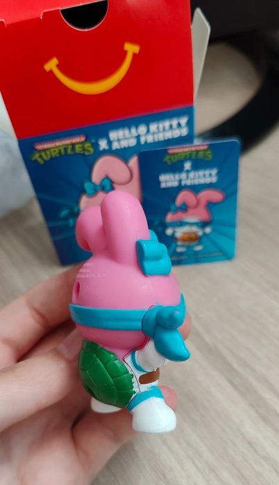 Figura My Melody x Leonardo | TMNT x Hello Kitty&Friends | McDonald's