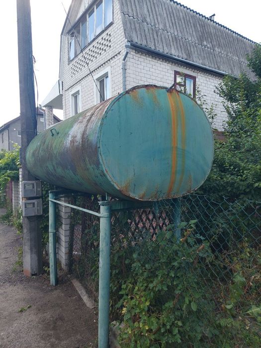 Металева бочка 245×105 см