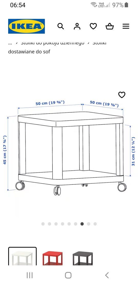 Stolik kawowy IKEA