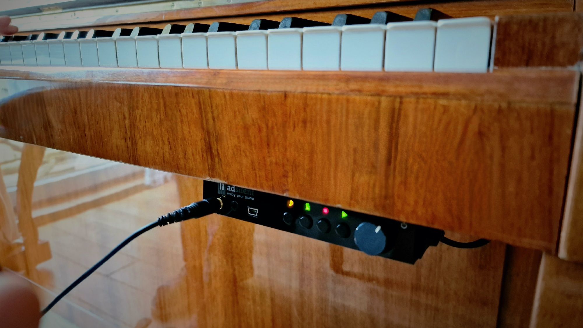 Pianino System AdSilent - instalacja nowego