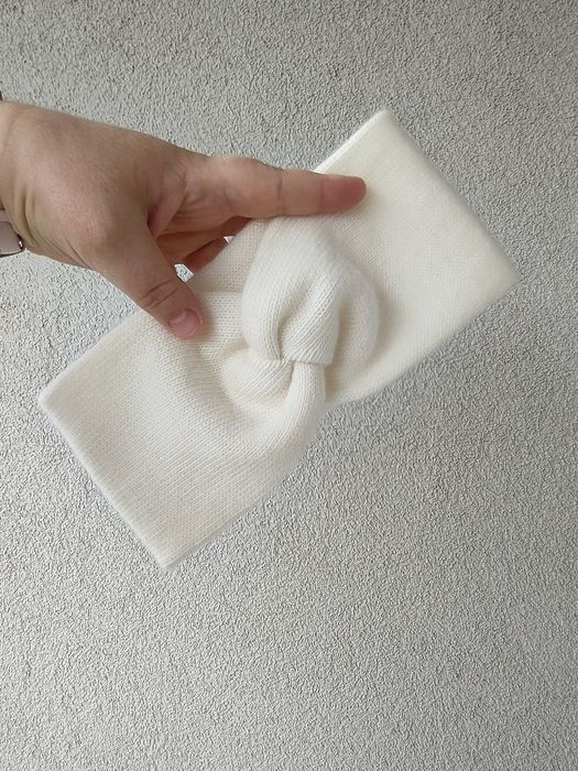 Opaska na głowę merino z kaszmirem