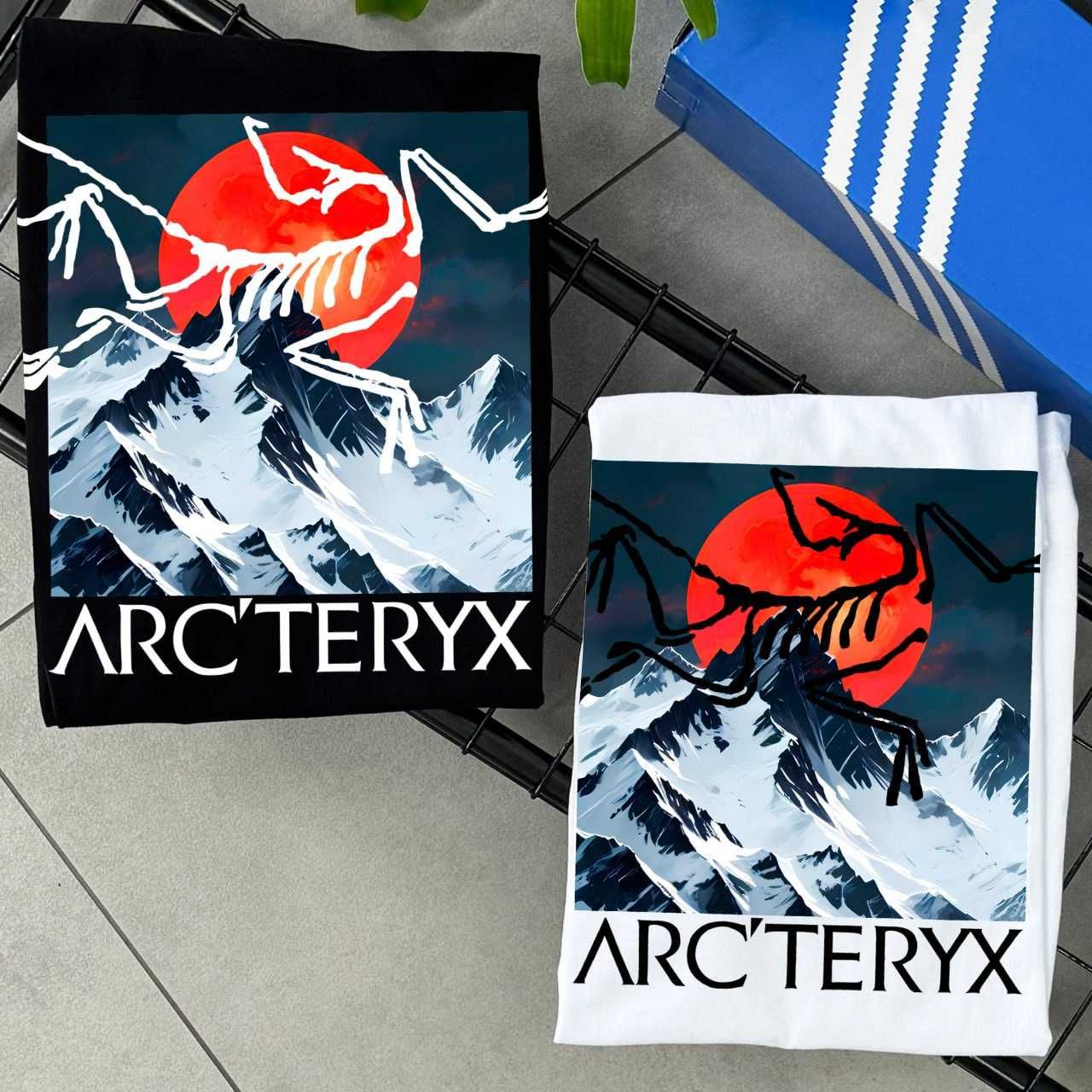 Футболка ARCTERYX Sunset • ARTERYX • Артерікс • Чорний, Білий