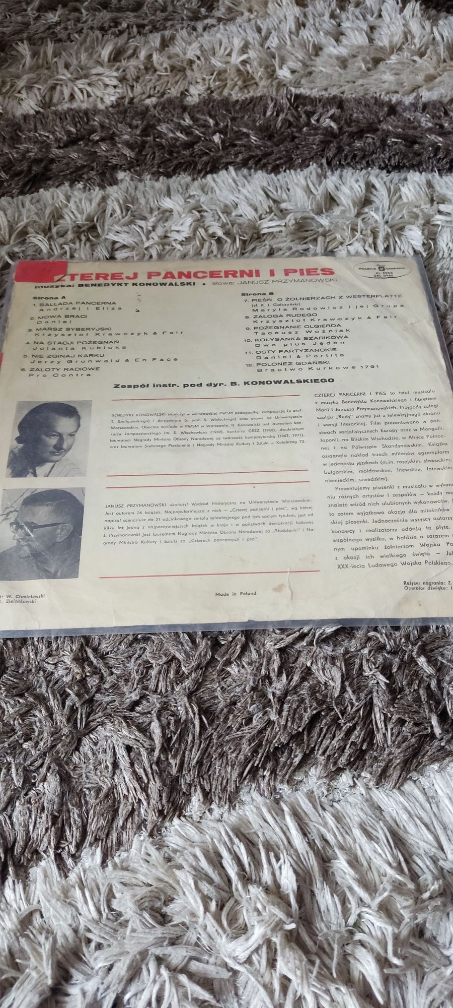 Czterej pancerni i pies lp 1973
