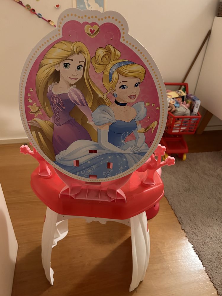 Toucador princesas disney com banco
