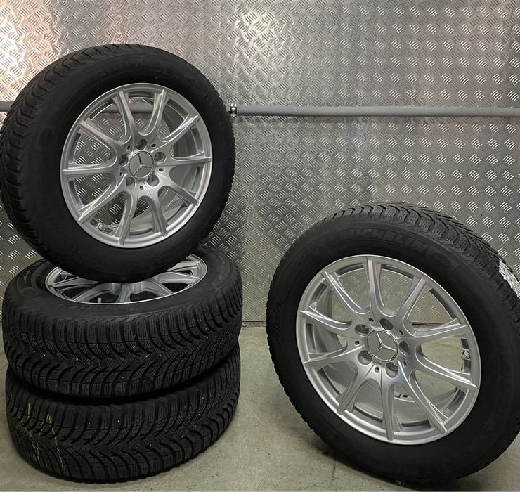 Koła Felgi Opony Koźle Mercedes A,B,C G coupe,E 16 ET 38 czujniki Adax