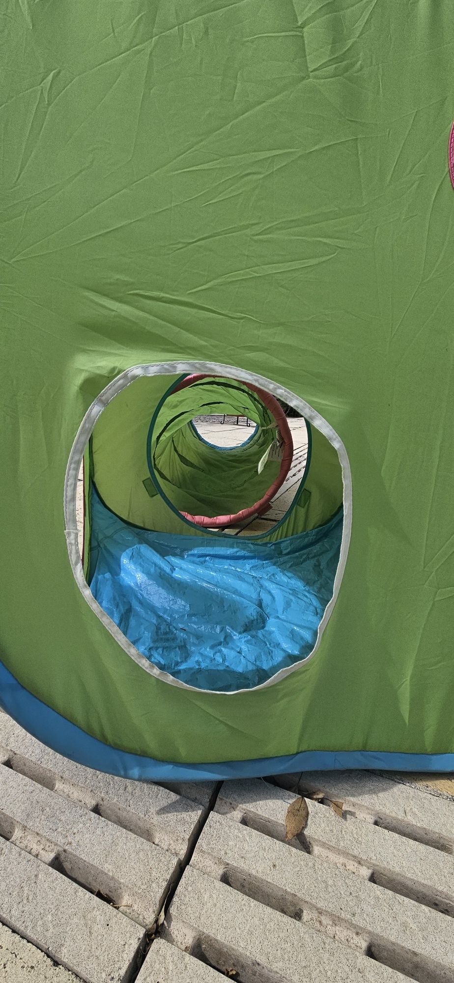 Tenda e tunel de brincar