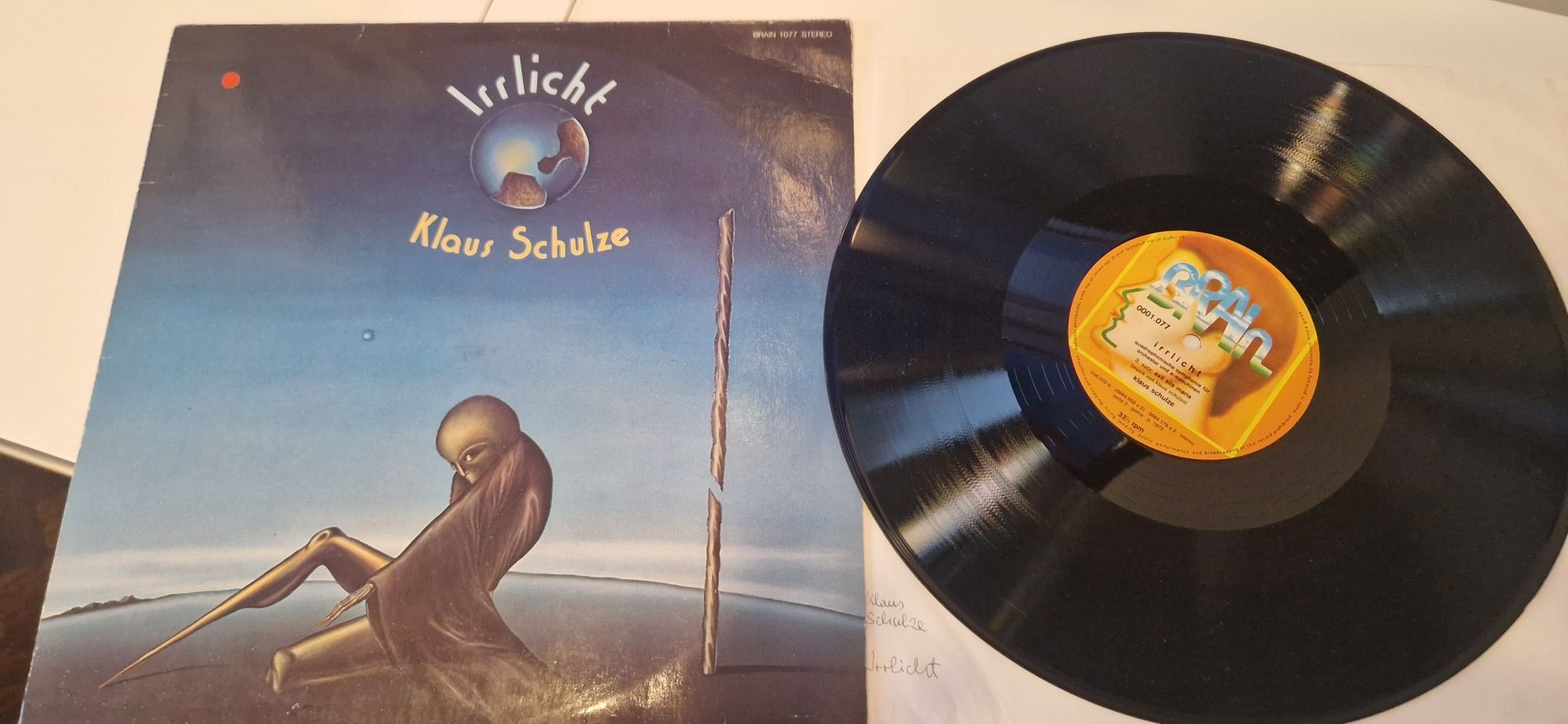 Płyta winylowa Klaus Schulze irrlicht