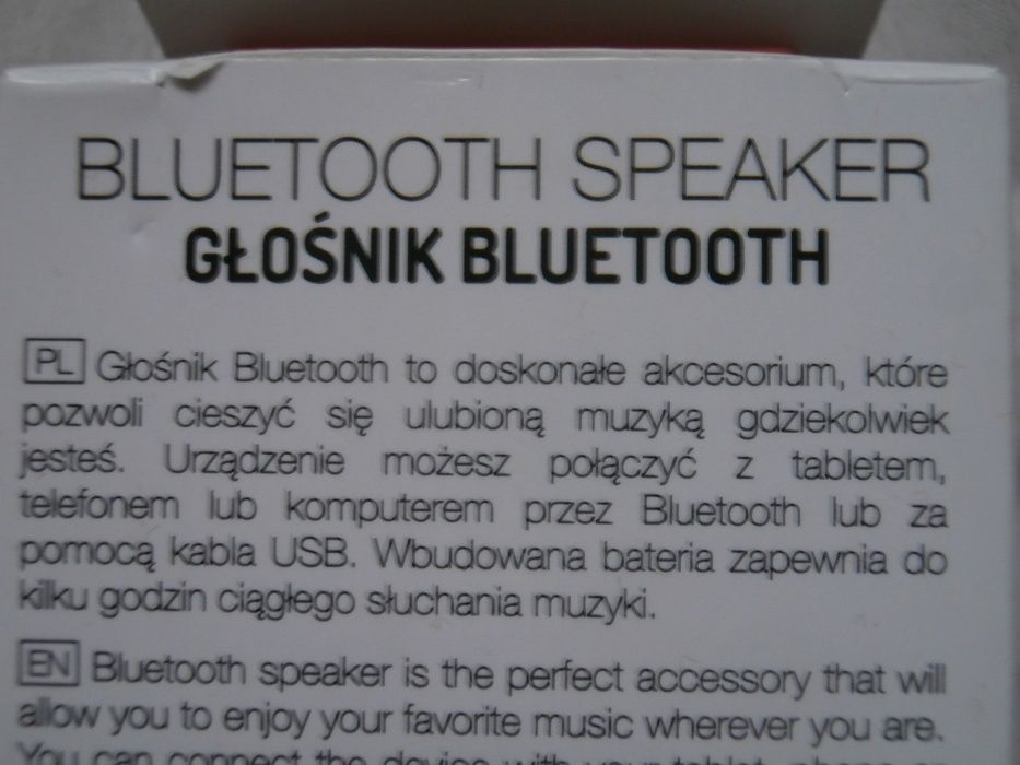 Glosnik Setty Bluetooth Speaker orginal