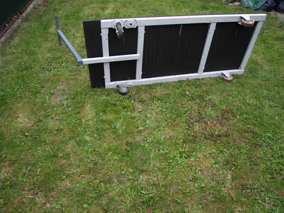 WÓZEK  TRANSPORTOWY  Platforma – Magazynowy Mocny Skrętny