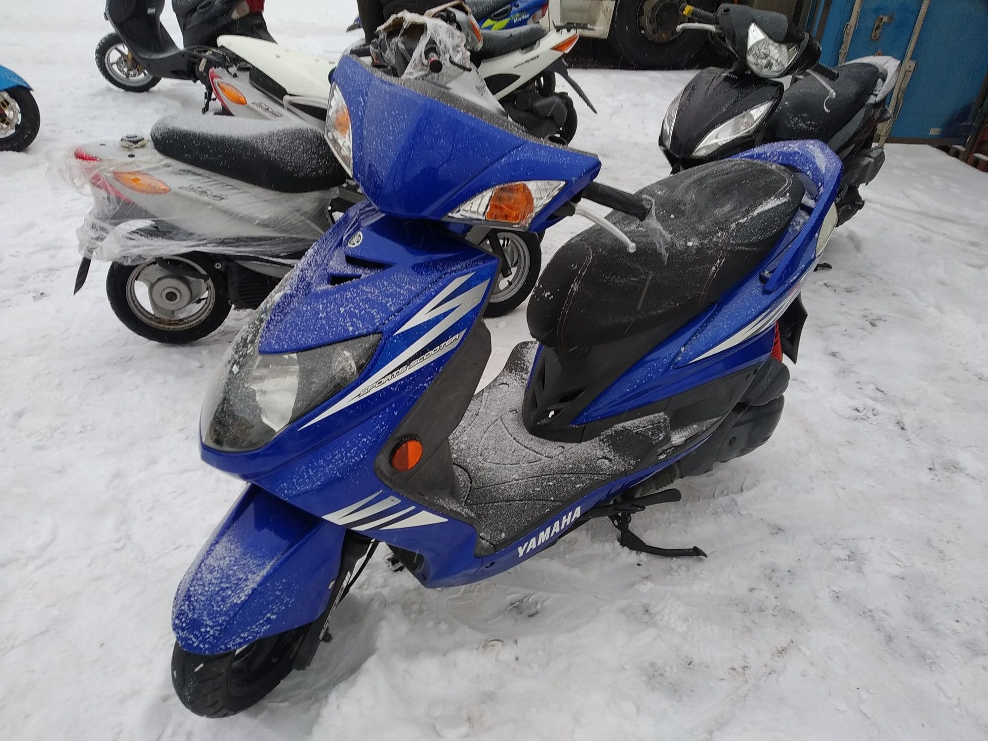 Мопед Honda Dio 25 blue без пробега скутер купить