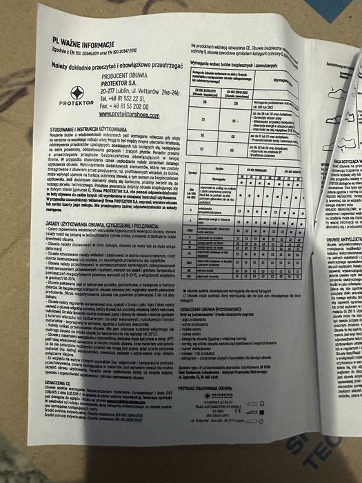 Trzewiki Robocze CONSTRUCT 851 Protektor Czarne S3