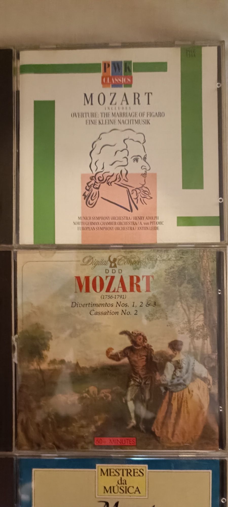 Coleção de 12 CDs Mozart