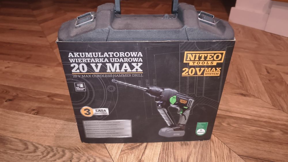 Wiertarka akumulatorowa udarowa Nitro 20V