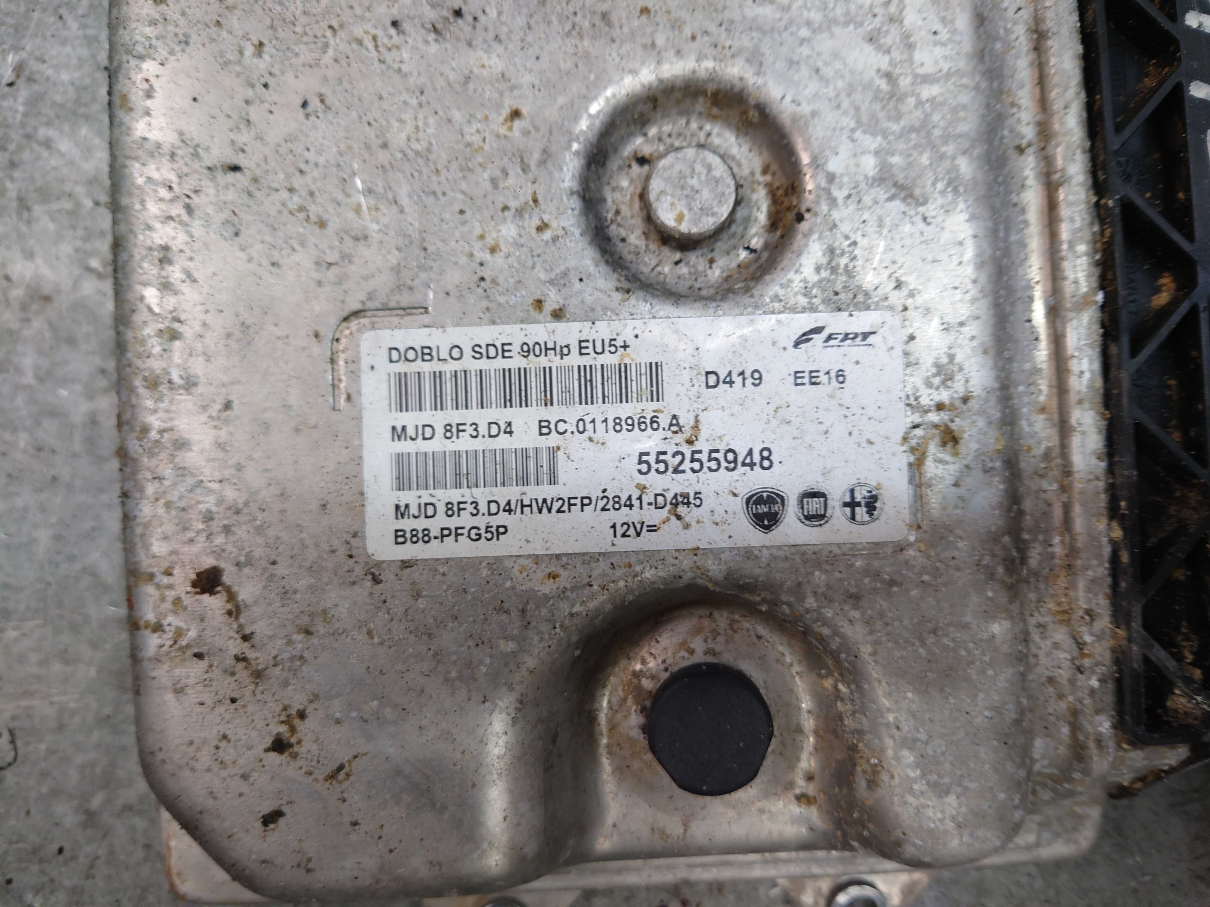 Fiat Doblo II 1.3 JTD Zestaw Startowy Sterownik Stacyjka Kluczyk