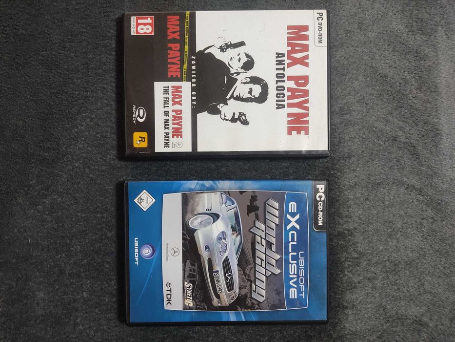 Max Payne antologia 1 i 2 + gratis