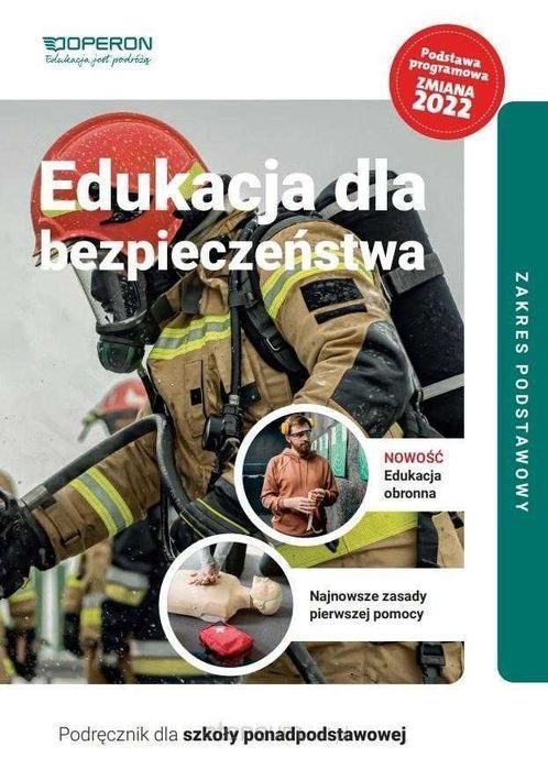 NOWA Edukacja dla bezpieczeństwa Karty Pracy + Podręcznik OPERON