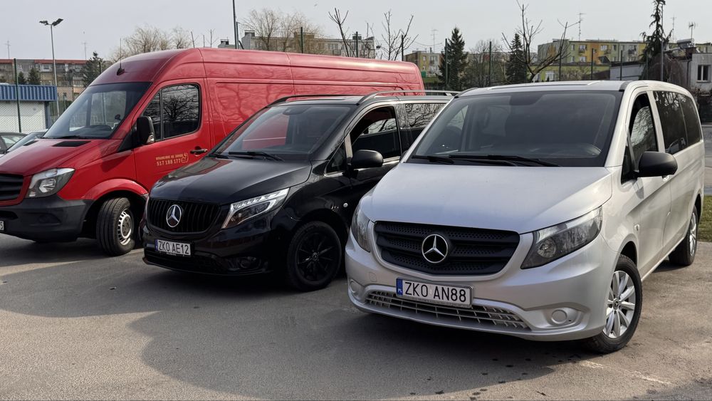 Wynajem Bus 8 osób osobowy Vito bez limit km !!!
