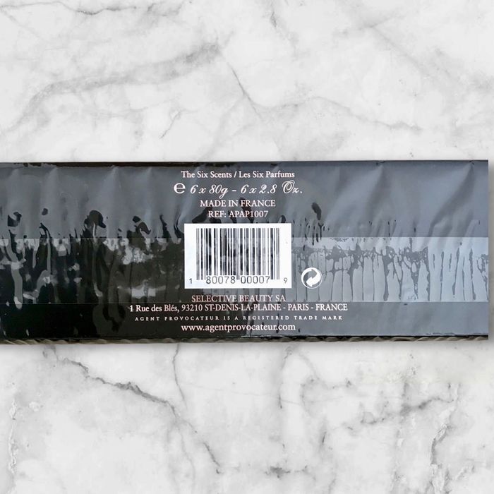 AGENT PROVOKATEUR, набор ароматических свечей/набір ароматичних свічок
