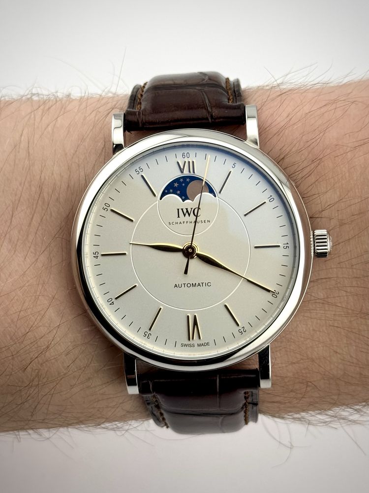 -4k WYPRZEDAŻ! FVAT FULLSET Iwc Schaffhausen Portofino ref.IW459401