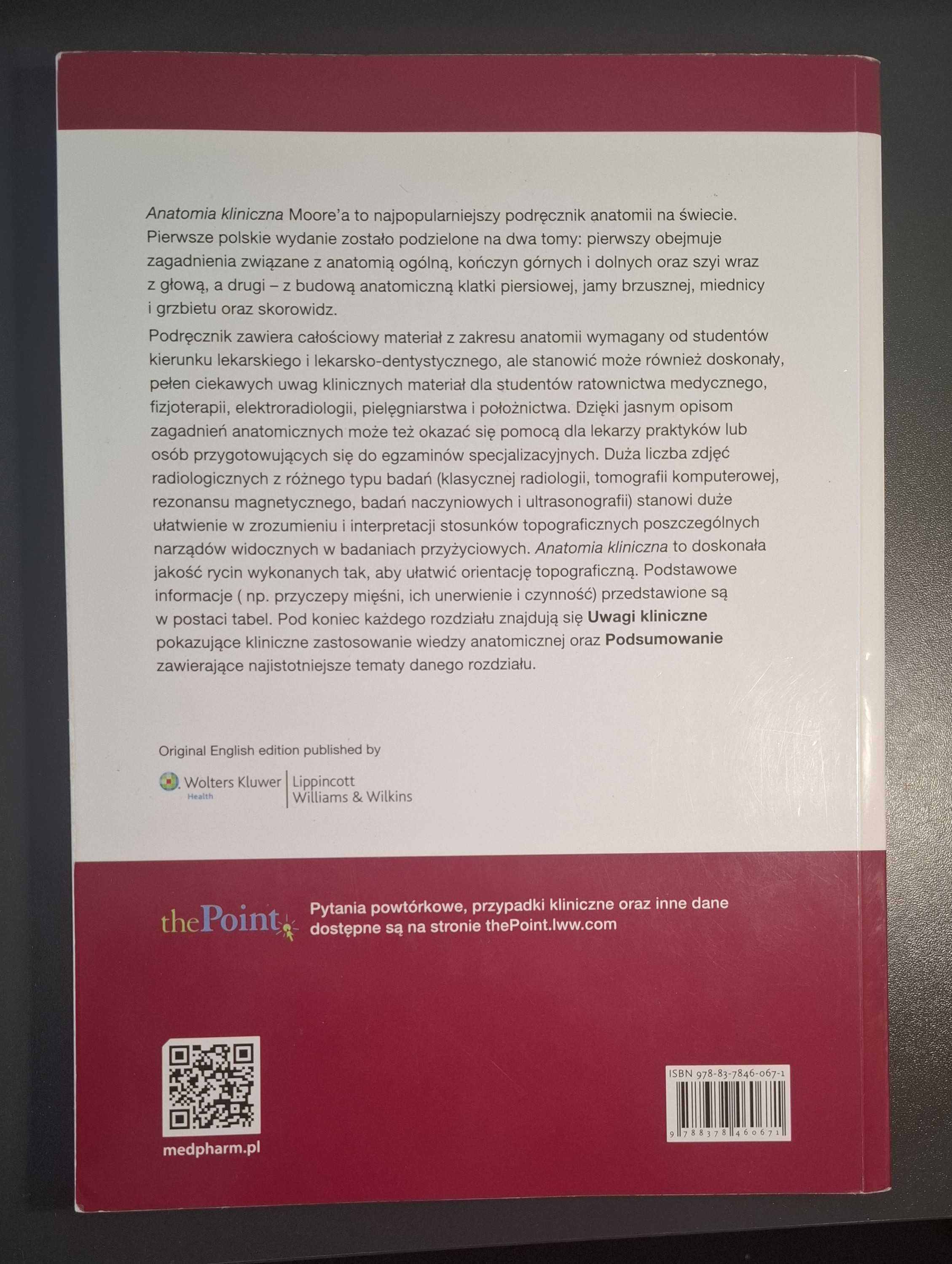 Anatomia kliniczna Moore Tom I-II