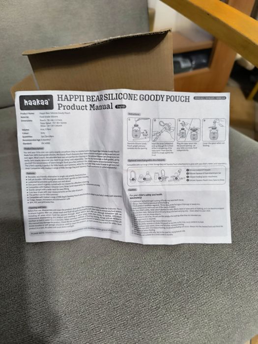 Haakaa silikonowe butelki