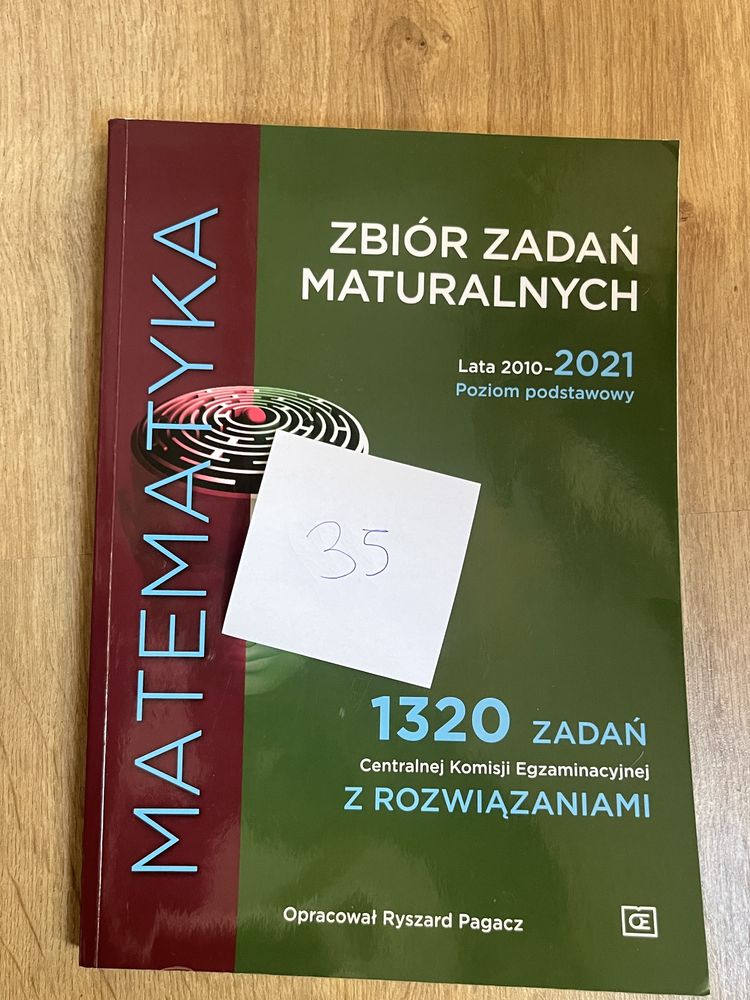 Zbiór zadań maturalnych z matematyki PAZDRO