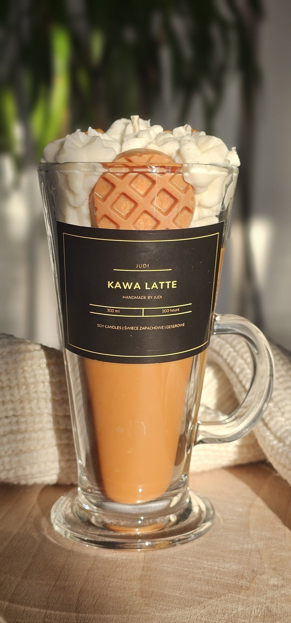 Świeca sojowa "Kawa Latte"