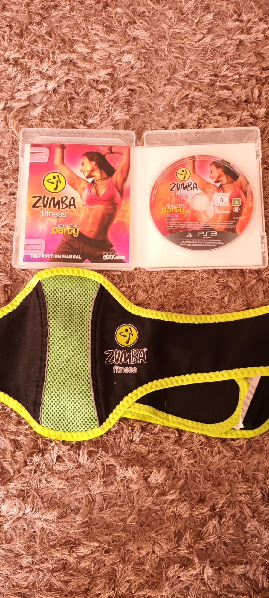 Jogo Zumba Fitness PS3 com Cinto