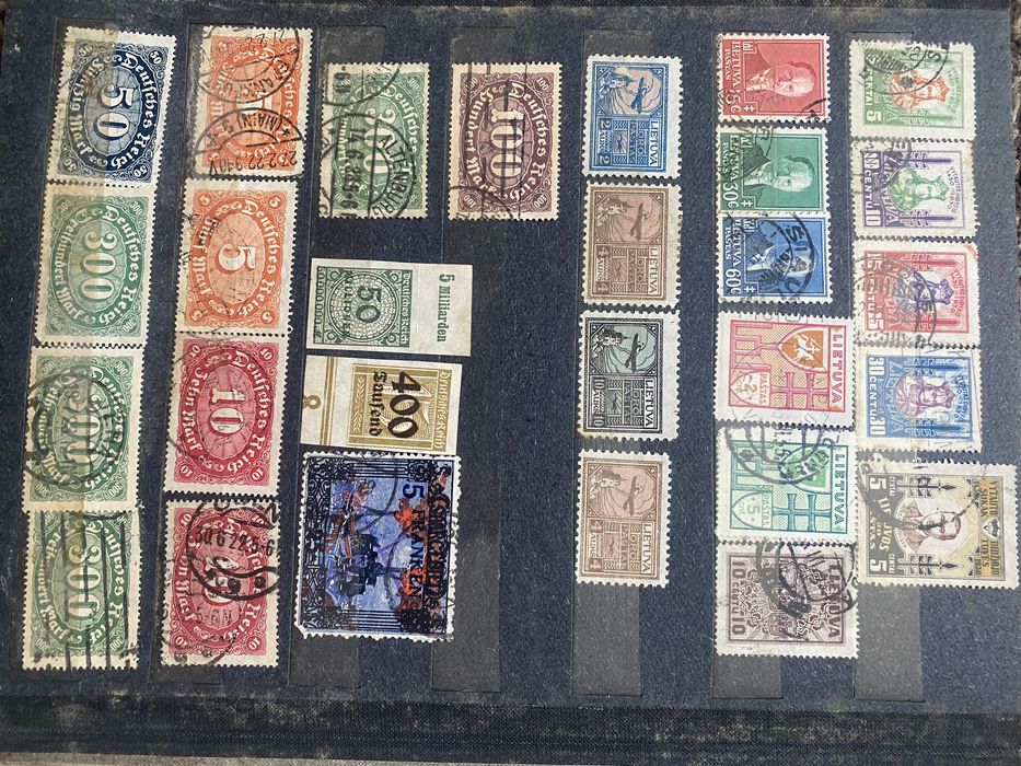 Duża kolekcja znaczków pocztowych – Polska, Europa – 400+ sztuk