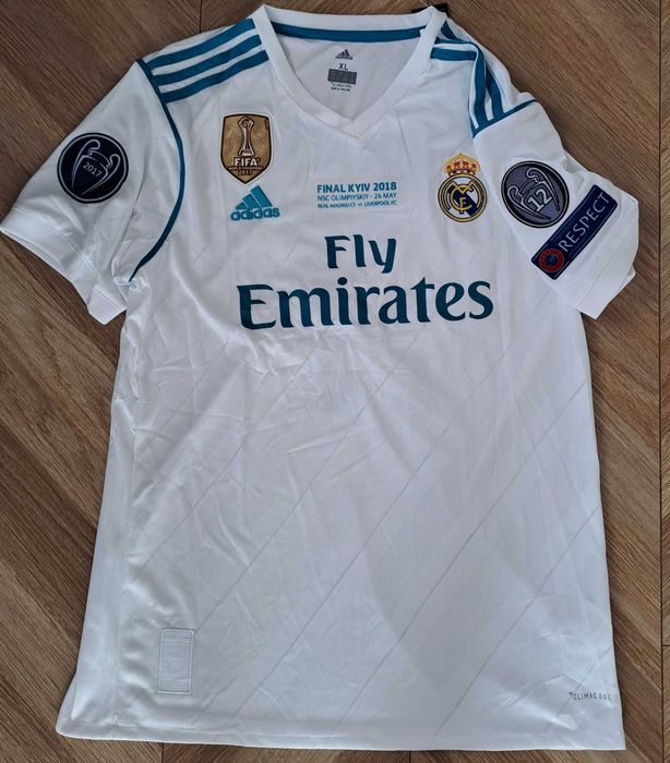 Koszulka Real Madryt Cristiano Ronaldo retro , XL, nowa, finał LM 2018