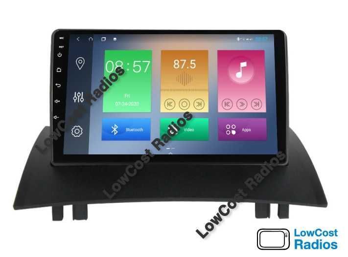 Auto Rádio 9' RENAULT MEGANE 2 | GPS ANDROID Bluetooth USB APPS WIFI