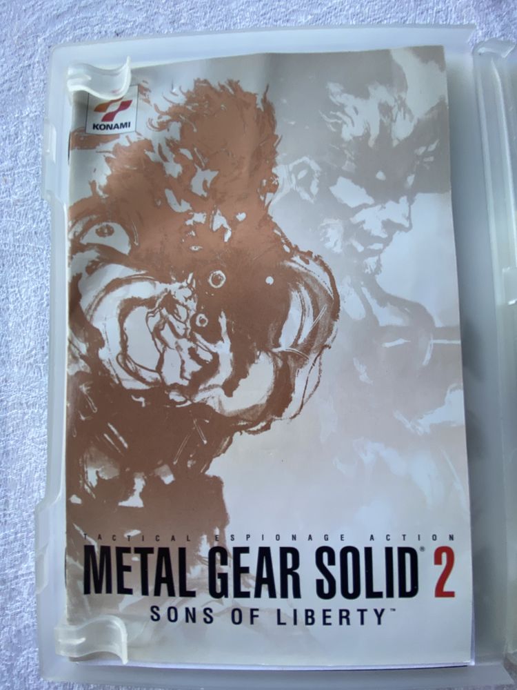 Jogo Plastation 2 - Metal Gear Solid 2